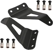 Led Light Base Mounting Holders Set 1pc Car Roof Mount Rack for 50'' Roof Light Bar Sturdy Iron Construction No Tools Required