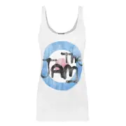 Amplified Womens The Jam Logo Vest (White) - NS6054