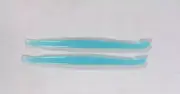 Set of 2 Aqua Blue Tupperware Citrus Peelers Oranges Lemons Free Shipping!