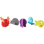 Boon 11pc Links 3D Foam Sea Animal Puzzles Bath Time/Tub Toys/Game for Baby/Kids