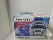 Caesars Portable CD Player AM/FM Stereo Radio Cassette Recorder Very Rare