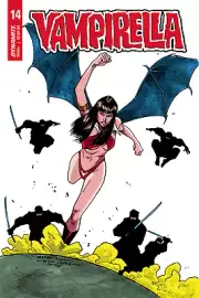 Vampirella #14 1:7 Brent Peeples Variant Dynamite - NM or Better