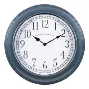 16 In. Everly Gray Quartz Analog Wall Clock