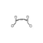 Myler Bits Myler SS 5 HBT Shank Low Port Comfort Snaffle