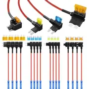 GHGVOLB 16 Pack 4 Types Car Fuse Tap,Professional 12V Add a Circuit Fuse Tap ...