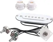Abaodam Electric Guitar Pickup Set Classic Style Piezo Easy Assembly for Electric Guitar Accessory