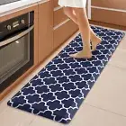 WISELIFE Kitchen Runner Rugs Anti-Fatigue mats - 3/4 Inch Thick Non Slip Wate...