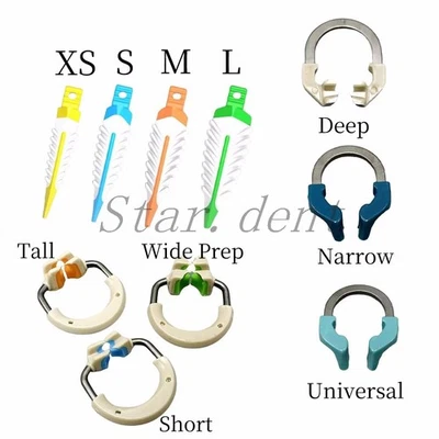 Dental NITI Metal Matrices Clamp Ring Strata Wedges Cervical Seal Diastema