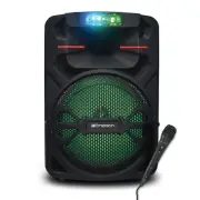 Emerson Portable 12" Bluetooth Party Speaker with Disco Lights to the Music