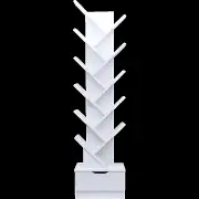 Tree Bookshelf Bookcase Book Organizer 12-Tier Multipurpose Shelf Display Racks