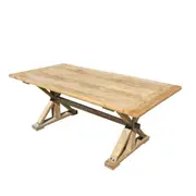 Rosa Luna Gironde Reclaimed Elm Dining Table - Small