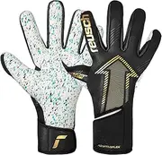 Reusch Fastgrip Fusion Junior Goalkeeper Gloves Size 6.5 Black - met Gold