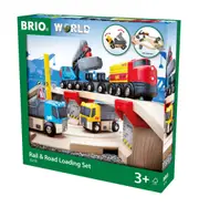 Rail & Road Loading Set, 32 Pieces