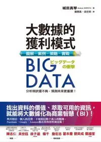 在飛比找PChome24h購物優惠-Big Data大數據的獲利模式：圖解．案例．策略．實戰