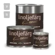 Ottosson Färgmakeri Linseed Oil Paint - Burnt Umber
