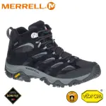 【MERRELL】男 MOAB 3 MID GORE-TEX中筒登山鞋《黑》ML036243/健走鞋(悠遊山水+)