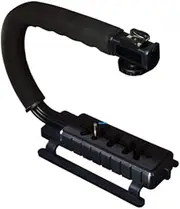 Angoily Handheld Camera Holder Stabilizer for Cameras C-Type U-Type Video Stabilizer Grip for Outdoor Use