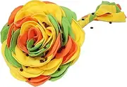 Dog Snuffle Mat - Rose Flower Dog Sniffing Feeding Mat - Smell Training Interactive Feeding Game Toy, Mental Stimulation Toys for Small Medium Breeds