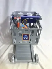 Aldi Kids Shopping Cart By jakka - Quarter Slot New 2025 Plastic Push Cart