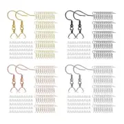 100x Wire Buckle DIY Jewelry Making Pendant Clasp Earplugs Fish Hooks Clasp