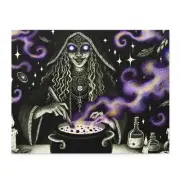 Puzzle (120, 252, 500-Piece) Witch Potion Candles Ink Art