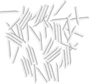 OHPHCALL 60pcs Pottery Kiln Nails Durable Ceramic Refractory Support Tools for Firing Various Glaze Ceramics DIY Clay Crafts Sturdy and Easy to Use