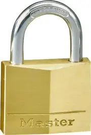 NEW MASTER LOCK 130D SOLID BRASS KEYED PADLOCK 3/16" X 5/8" 6177729