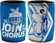 North Melbourne Kangaroos AFL Footy Stubby Holder Can Cooler with Bottle Opener