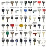 59pc Heavy Equipment Construction Ignition Keys for Genie Case Kubota