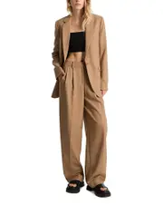 Michael Michael Kors Pleated Wide Leg Pants