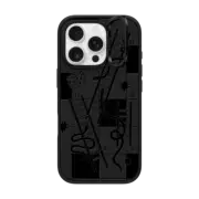 iPhone 16 Pro Impact Ring Stand Case MagSafe Compatible Snakes and Ladder by Shayla Bond