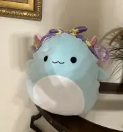 Squishmallows 14 inch Irina the Axolotl 2024 Easter Edition - Rare