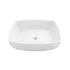 Sinber Matte Stone Composite 19-in x 14-in Rectangular Ceramic Bathroom Vanity