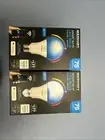 Merkury A21 Smart WIFI 11W LED Bulb Color + White 2 pack