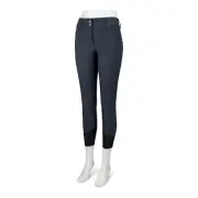 Harper Silicone Knee Patch Breech - Navy - Ladies