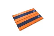 Double Self Inflating Mattress Sleeping Mat Air Bed Camping Camp Hiking Joinable - orange
