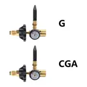 0-3000PSI Flows Inflator Regulator Latex Balloon Filler for CGA580 Tanks Valves