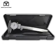 6 Inch Dial Calipers Standard Carbon Steel Shock Resistant 0.001 in Accuracy