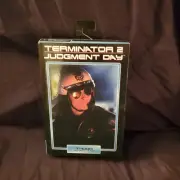 NECA Terminator T-1000 (Motorcycle Cop) SEALED FIGURE Robert Patrick box wear