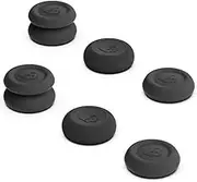 wigmoa NS-C CQC and FPS Thumb Grip Joystick Caps Compatible for Switch Pro & PS5/PS4 Controllers–Analog Stick Cover Set for Enhanced Control and Comfort (Black)