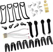 Generic RC Quadcopter Spare Parts Set Applicable to Drone Accessory Kit E88Pro, Black