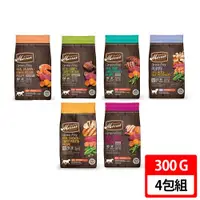 在飛比找ETMall東森購物網優惠-Merrick奇跡無穀犬飼料300G 四包組(多種口味)