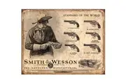 Smith & Wesson Revolver Manufacture Sign