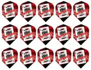 5 New Sets Harrows Quadro Standard Dart Flights – King of Darts