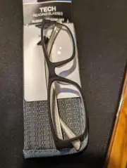 Foster Grant Reader's Choice Men's Tech Reading Glasses With Case +1.50 Tyler