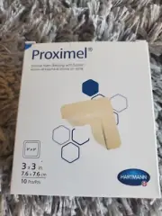 Proximel Silicone Foam Dressing With Border 6x6 In 10 Pack Hartmann