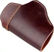 Lock Leather Holster - Concealed Carrier with Stainless Metal Clip | Holder for Right Left Hand Draw, S&W &P