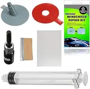 Windshield Repair Kit DIY Car Window Windscreen Glass Scratch Repair Sets for Fix Auto Glass Windshield Crack Chip Scratch