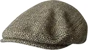 [svlftecon] Unisex Newsboy Cap Flat Ivy Hat Cabbie Hunting Driving Hat for Autumn Winter Series 4, Gray Yellow Particles, Large