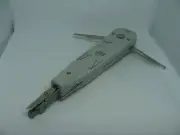 Network Cable Punch Down Crimp Tool Phone Data RJ11 Cat 5 5e 6 Wire Cutter RJ45